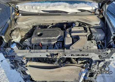 2020 Hyundai Santa Fe Se из США, поврежденный, VIN 5NMS2CAD5LH268293